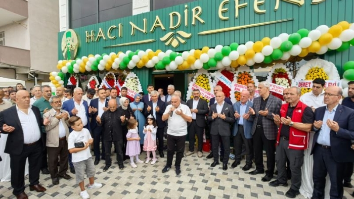 Hacı Nadir Efendi, Gebze'de açılışını yaptı Gebze'nin yeni uğrak noktalarından olacak