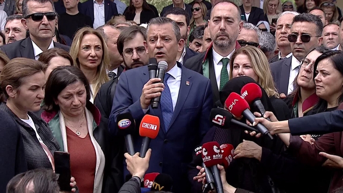 CHP Lideri Özel, Çorlu Tren Kazası davasından sonra açıklamalarda bulundu