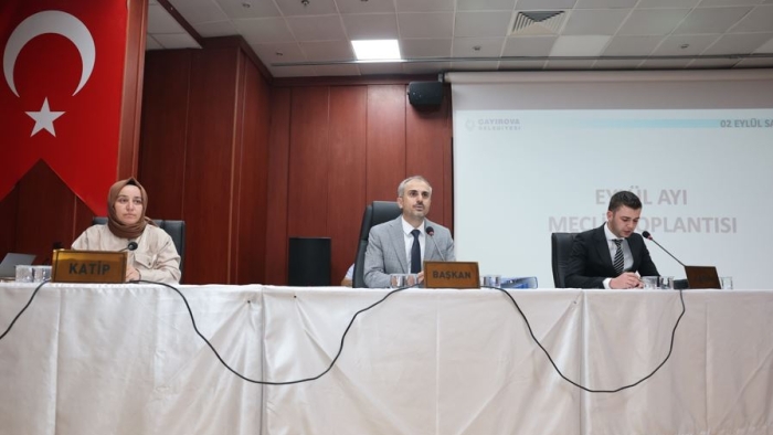 Çayırova’da Eylül ayı meclisi tamamlandı