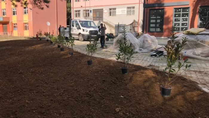 Kızderbent’teki çok amaçlı salonun yüzde 95’i tamam