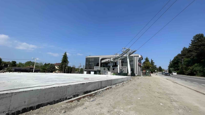 Sakarya’da bir süre önce açılan teleferik mühürlendi
