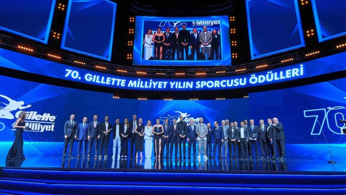 70. Gillette Milliyet Yılın Sporcusu Ödülleri töreni yapıldı