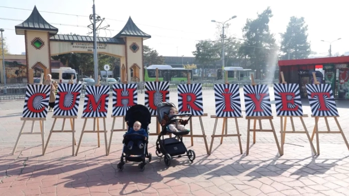 Minikler Cumhuriyet Bayramını coşkuyla kutladı
