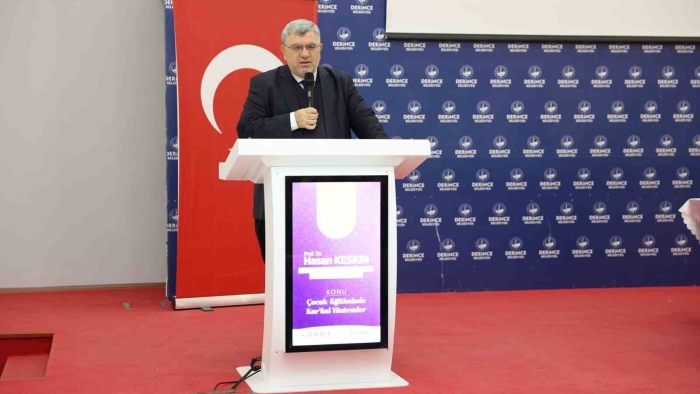 Derince’de aileler huzuru konuşuyor