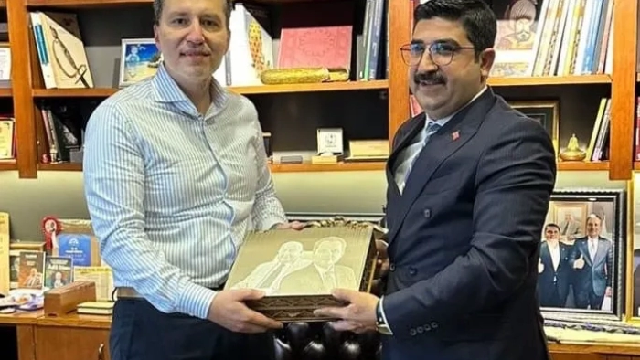 Enver Yıldırım'dan Fatih Erbakan'a ziyaret