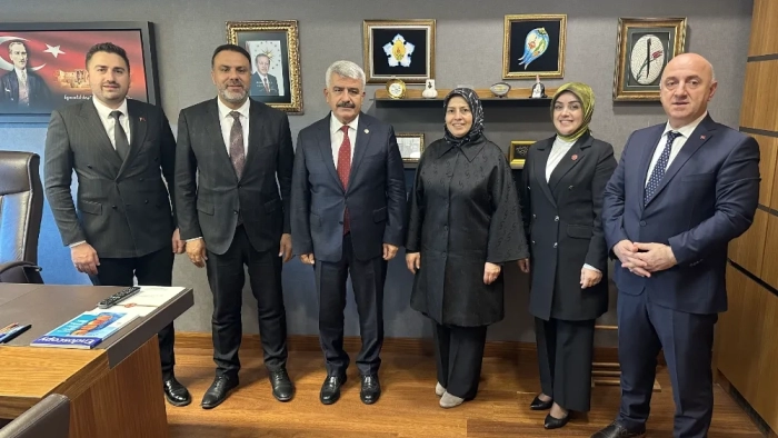 GÜNCEL Bıyık, Ak Parti grup toplantısına katıldı