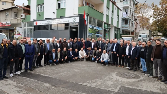 BAŞKAN İBAŞ, TUZLA’DA MAHALLE VE KÖY DERNEK BAŞKANLARIYLA BİR ARAYA GELDİ