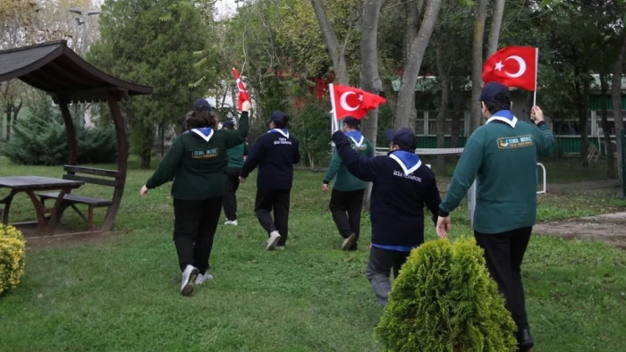 Özel çocukların Cumhuriyet coşkusu