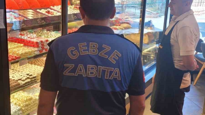 Gebze’de bayram öncesi denetimler sıklaştırıldı