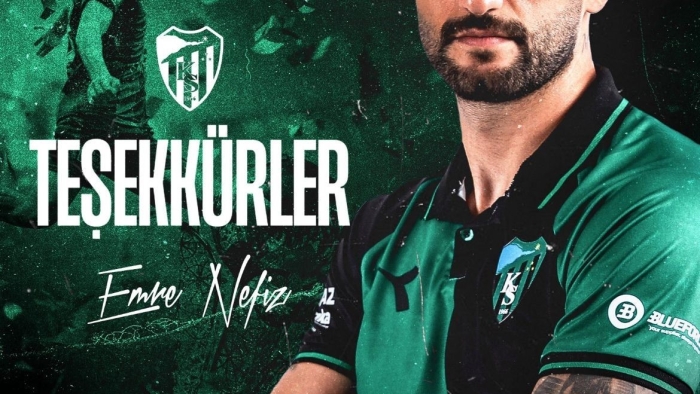 Kocaelispor, Emre Nefiz’in sözleşmesini karşılıklı olarak feshetti