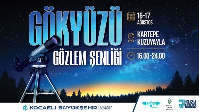 Yıldızlara en yakın buluşmada geri sayım başladı; Gökyüzü tutkunları Kuzuyayla’da buluşuyor