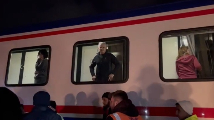 Tekirdağ’da meydana gelen tren kazasında 80 yolcu perona alındı