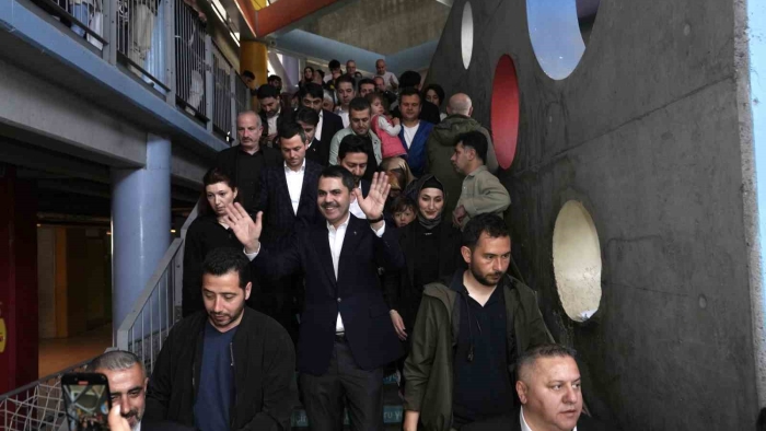 İBB Başkan Adayı Murat Kurum, oyunu Kağıthane’de kullandı