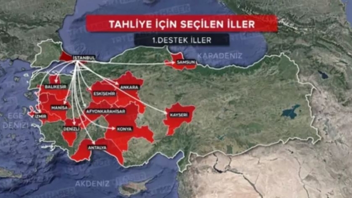 Milyonlar için tahliye planı!