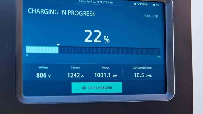 Siemens’in prototip Megawatt Şarj Sistemi 1MW şarj sağladı