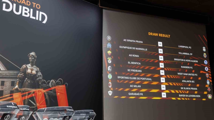UEFA Avrupa Ligi’nde son 16 turu eşleşmeleri belli oldu