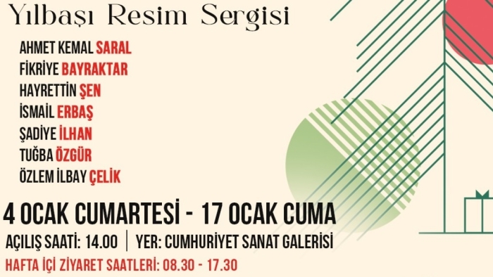 "2025 Yeni Yıl Buluşması" karma sergisi 4 Ocak’ta sanatseverlerle buluşuyor