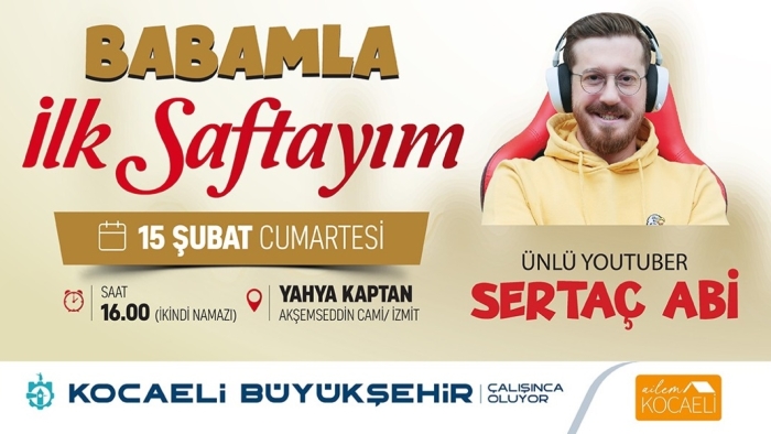 Büyükşehir’den “Babamla İlk Saftayım” etkinliği