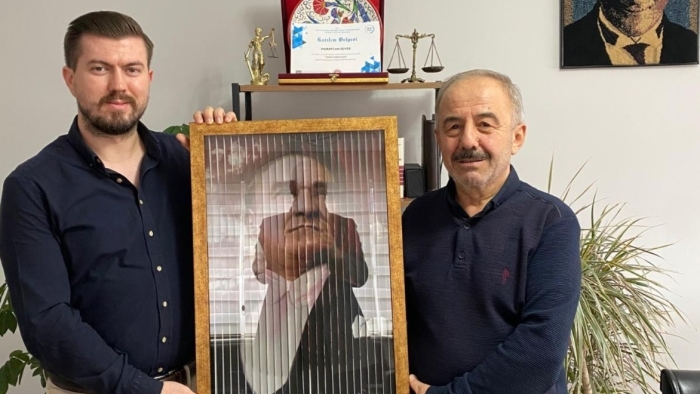 Ali Kemal Aydın'dan Avukat Muratcan Sever’e ziyaret