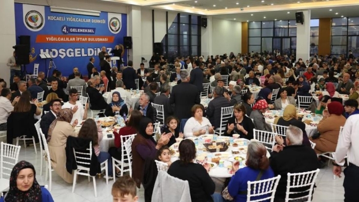 Yığılcalılar İftarda Bir Araya Geldi