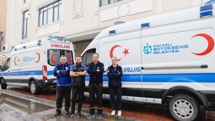 2024’te 48 bin kişiye “Hasta Nakil Ambulans” hizmeti