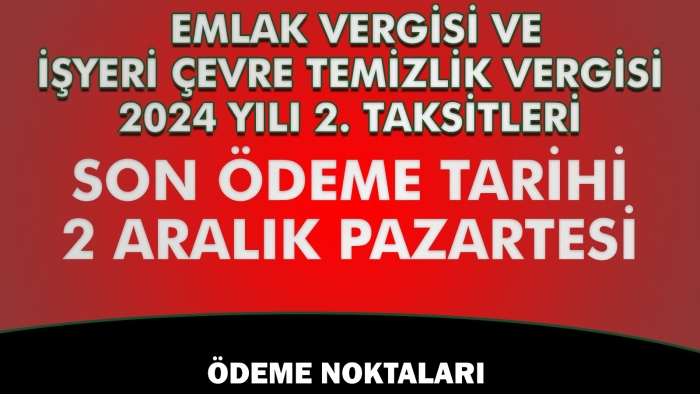 İzmit Belediyesi Gelirler Müdürlüğü hafta sonu açık olacak