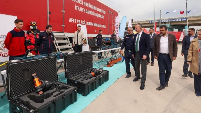 Türkiye'deki en güçlü itfaiye teşkilatından biriyiz