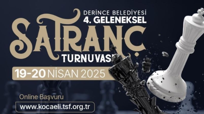 Derince’de Satranç Heyecanı Yaşanacak