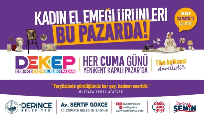 Kadınlarımız Üretiyor, Derince Kazanıyor
