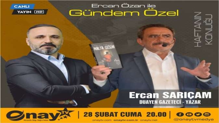 Ercan Sarıçam, Onay TV’de Gebzelilerle Buluşuyor